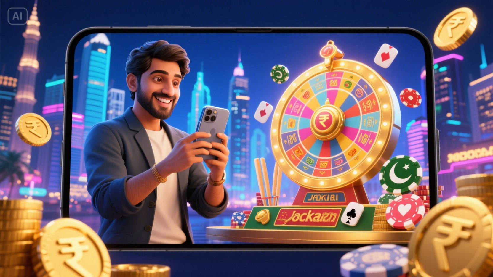 Jackpot InfernoJoin today and receive a 200% first deposit bonus instantly! Pakistani users can enjoy mobile gaming, secure payments, and real PKR winnings with fast support.